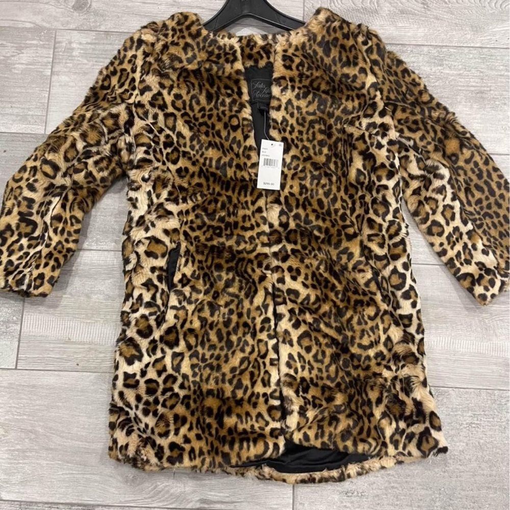 Faux fur jacket